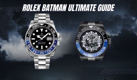 rolex batman art|Ultimate Guide To The Rolex Batman (Read BEFORE You Buy!).